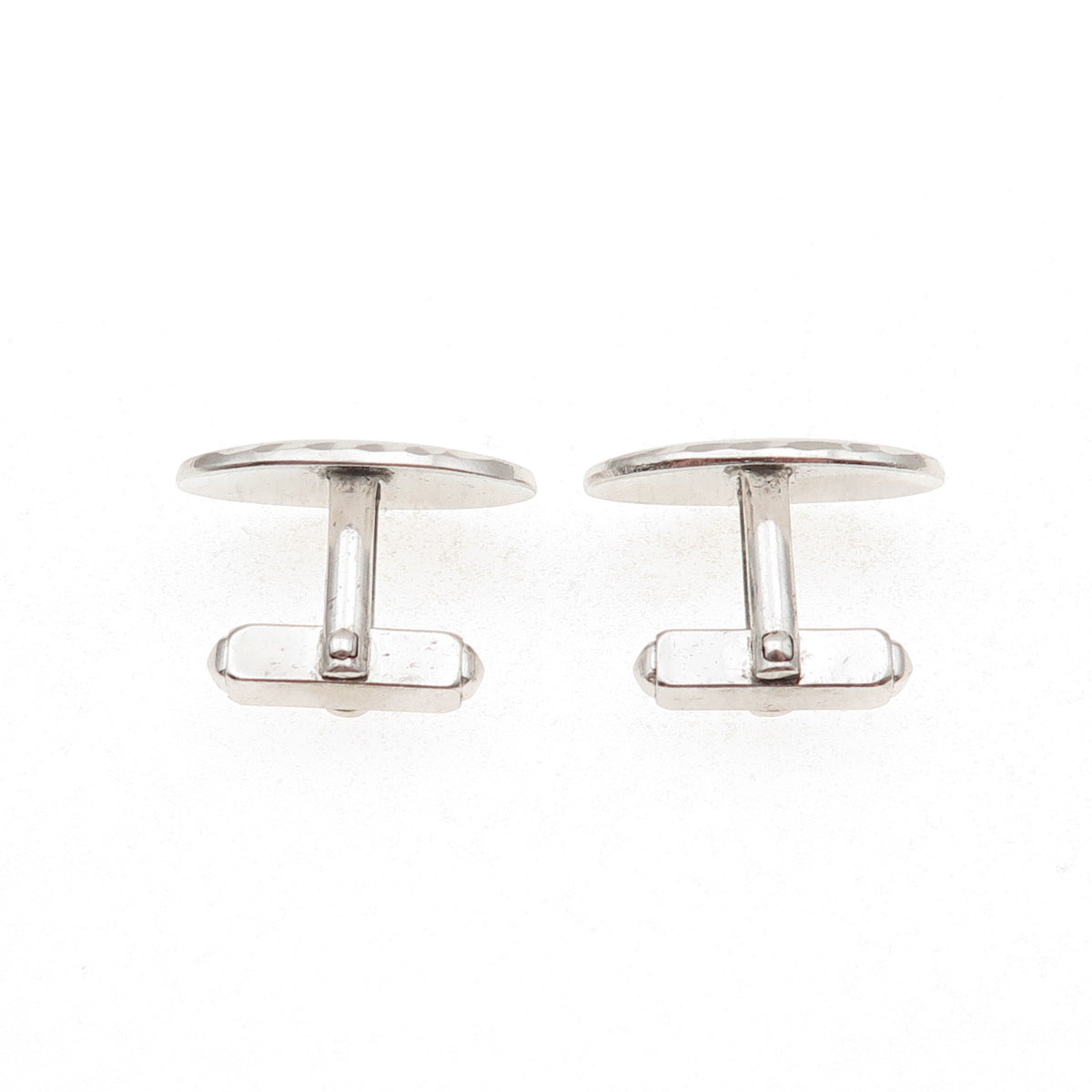 Anson 925 Sterling Silver Antique Art Deco Oval Cufflinks
