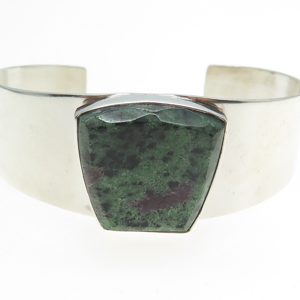 JAY KING DESRT ROSE 925 Sterling Silver Vintage Real Zoisite Ruby Bracelet 7.25"