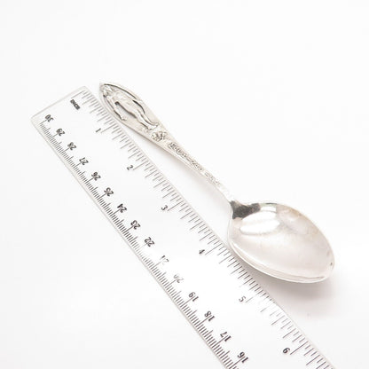 925 Sterling Silver Antique Charles M. Robbins States & Cities Michigan Spoon