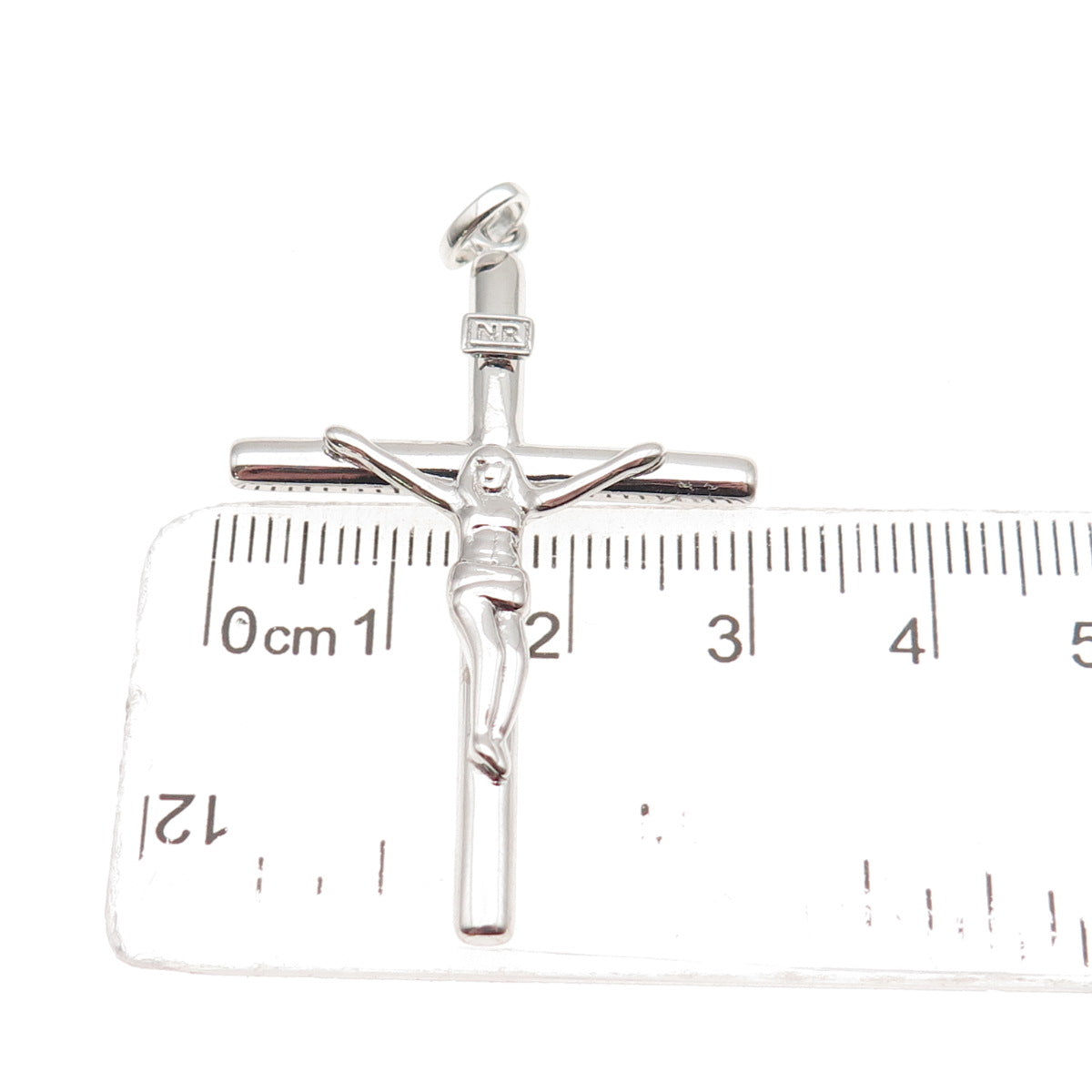 925 Sterling Silver Crucifix Cross Charm Pendant