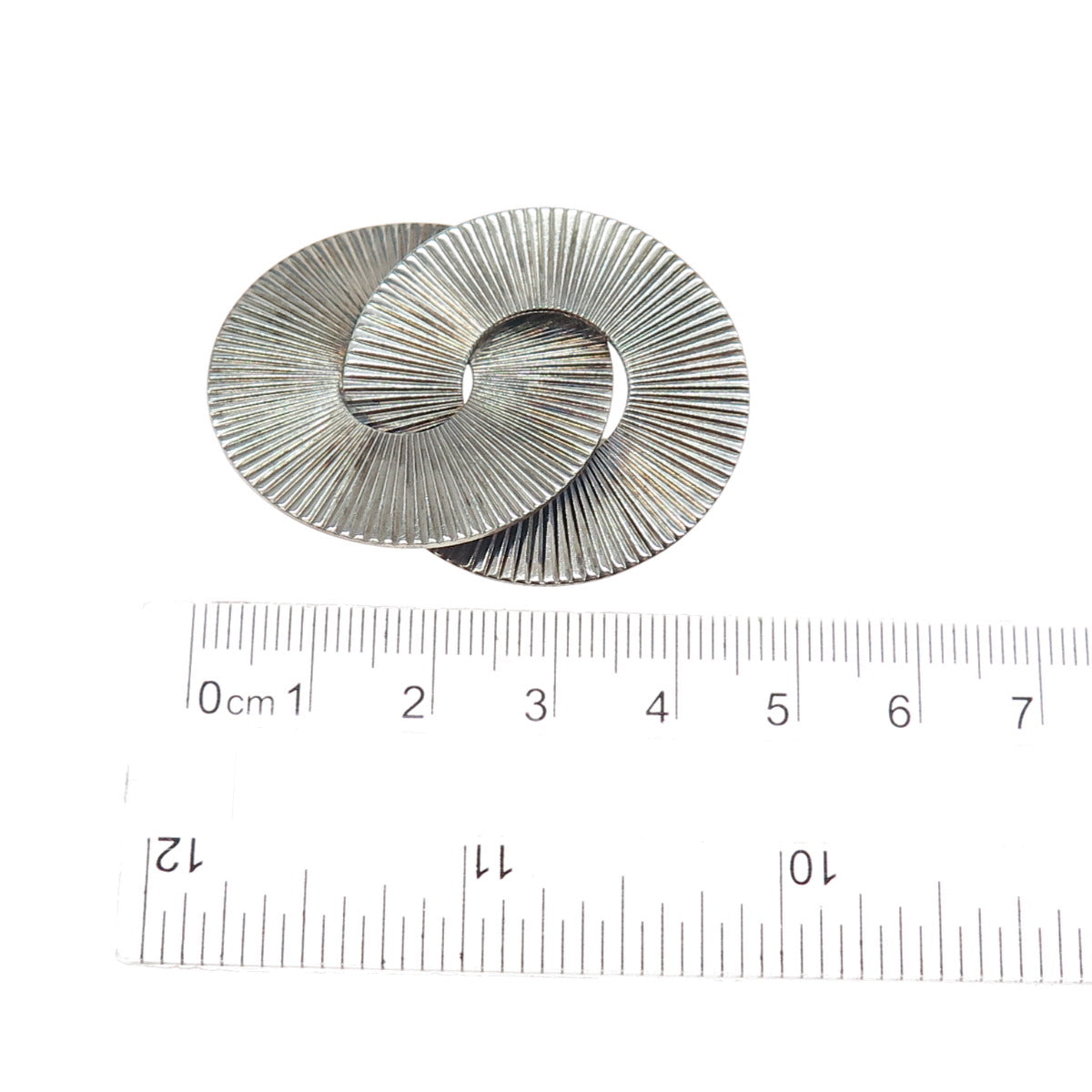 NAPIER 925 Sterling Silver Vintage Modernist Interlocked Circle Pin Brooch