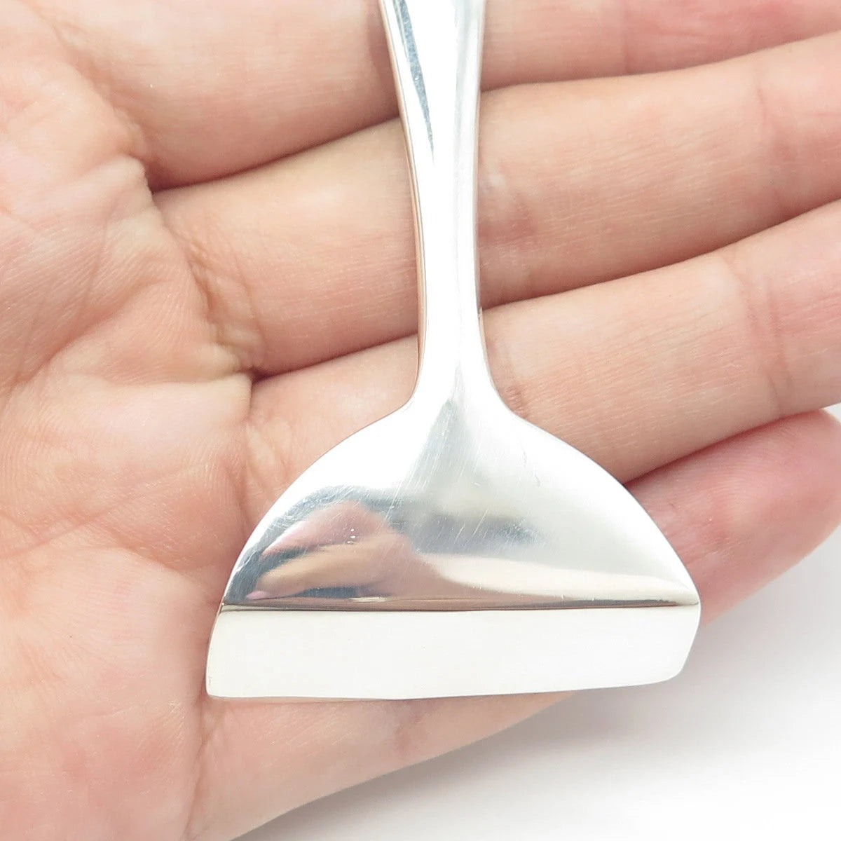 GEORG JENSEN 925 Sterling Silver Vintage USA Handmade Baby Food Pusher