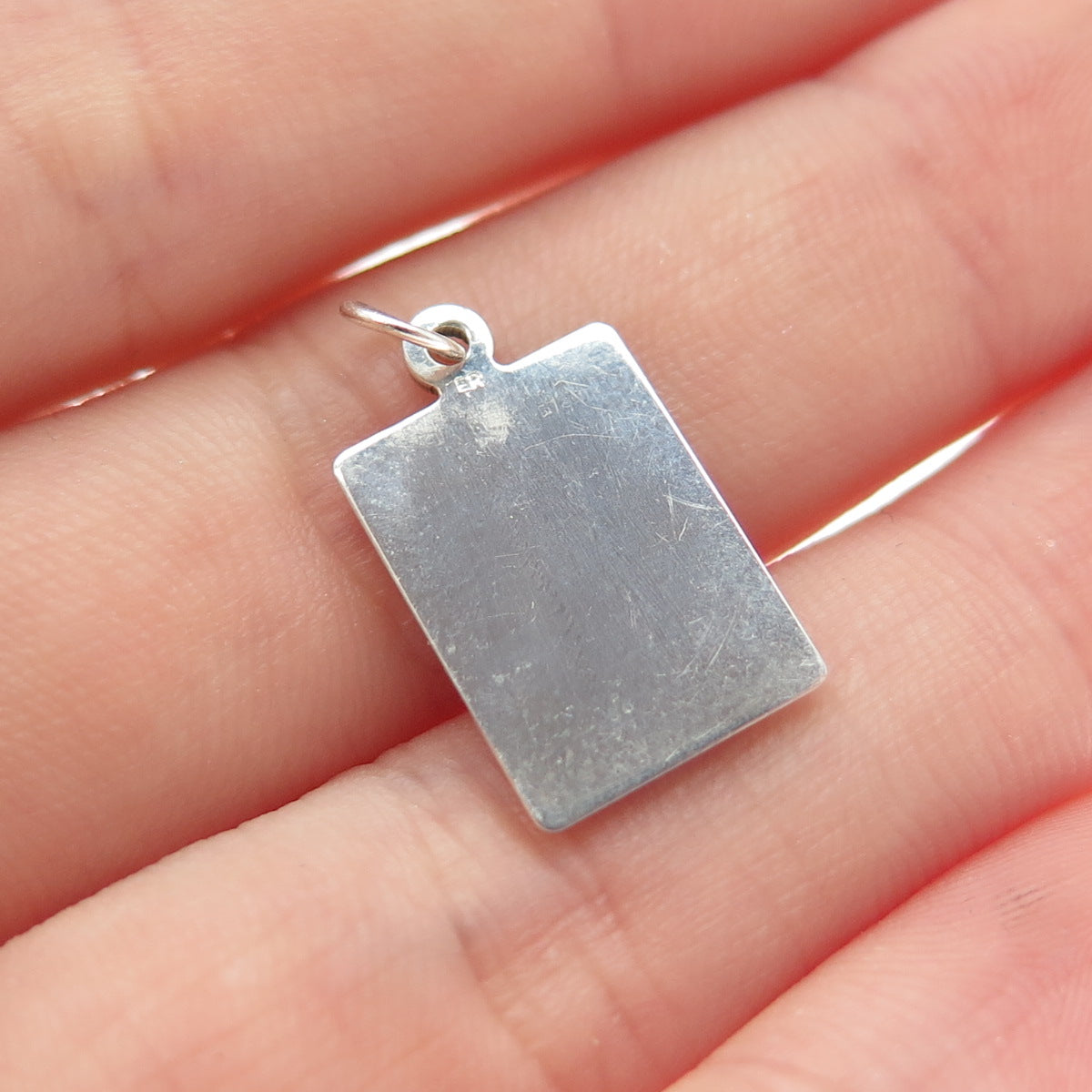 925 Sterling Silver Enamel No Longer A Lack Of Options Minimalist Charm Pendant