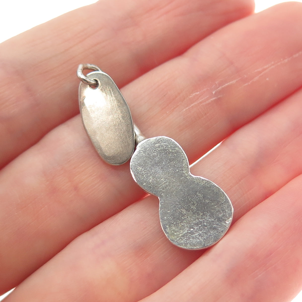925 Sterling Silver Vintage Country Music Hall of Fame Guitar Charm Pendant