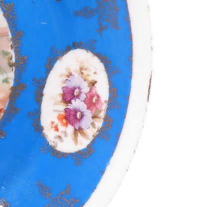 ROYAL VIENNA Antique Austria Romantic Kiss Collectable Porcelain Cabinet Plate