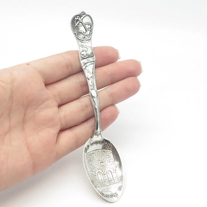 925 Sterling Silver Antique Watson States & Cities Newport RI. Demitasse Spoon