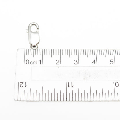 925 Sterling Silver Vintage Bracelet / Necklace Lobster Lock Clasp