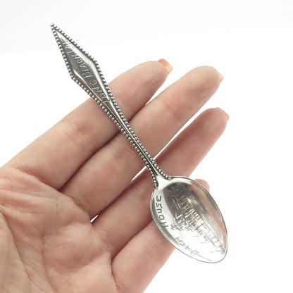 LOUS DAVID ANDERSEN 925 Sterling Silver Antique Long Beach Bath House Spoon