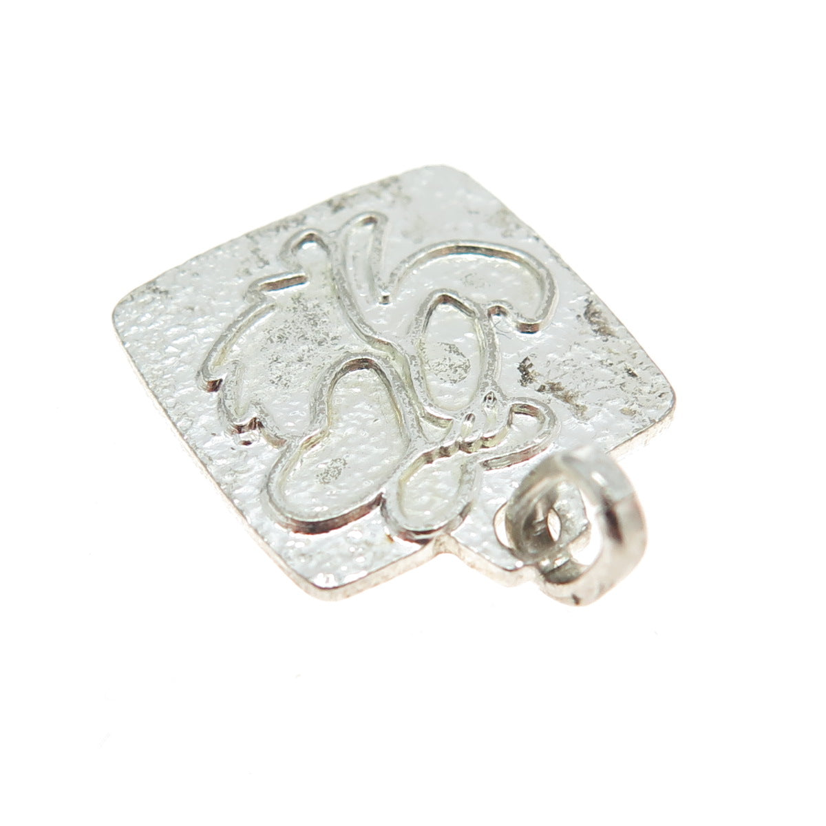 WALT DISNEY 800 Silver Vintage Minnie Mouse Charm Pendant