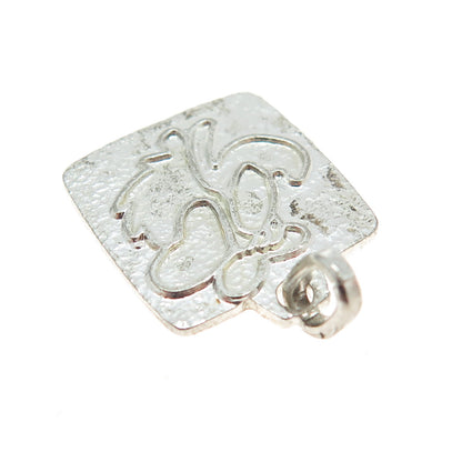 WALT DISNEY 800 Silver Vintage Minnie Mouse Charm Pendant