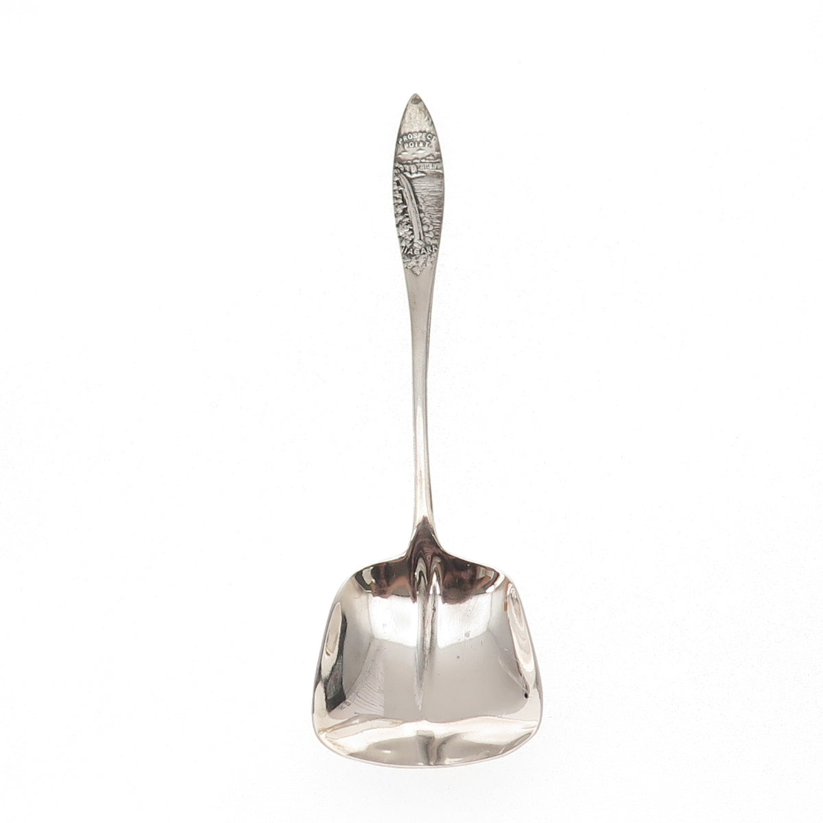 Weidlich Sterling Silver Antique Art Deco Prospect Point Niagara Ice Cream Spoon