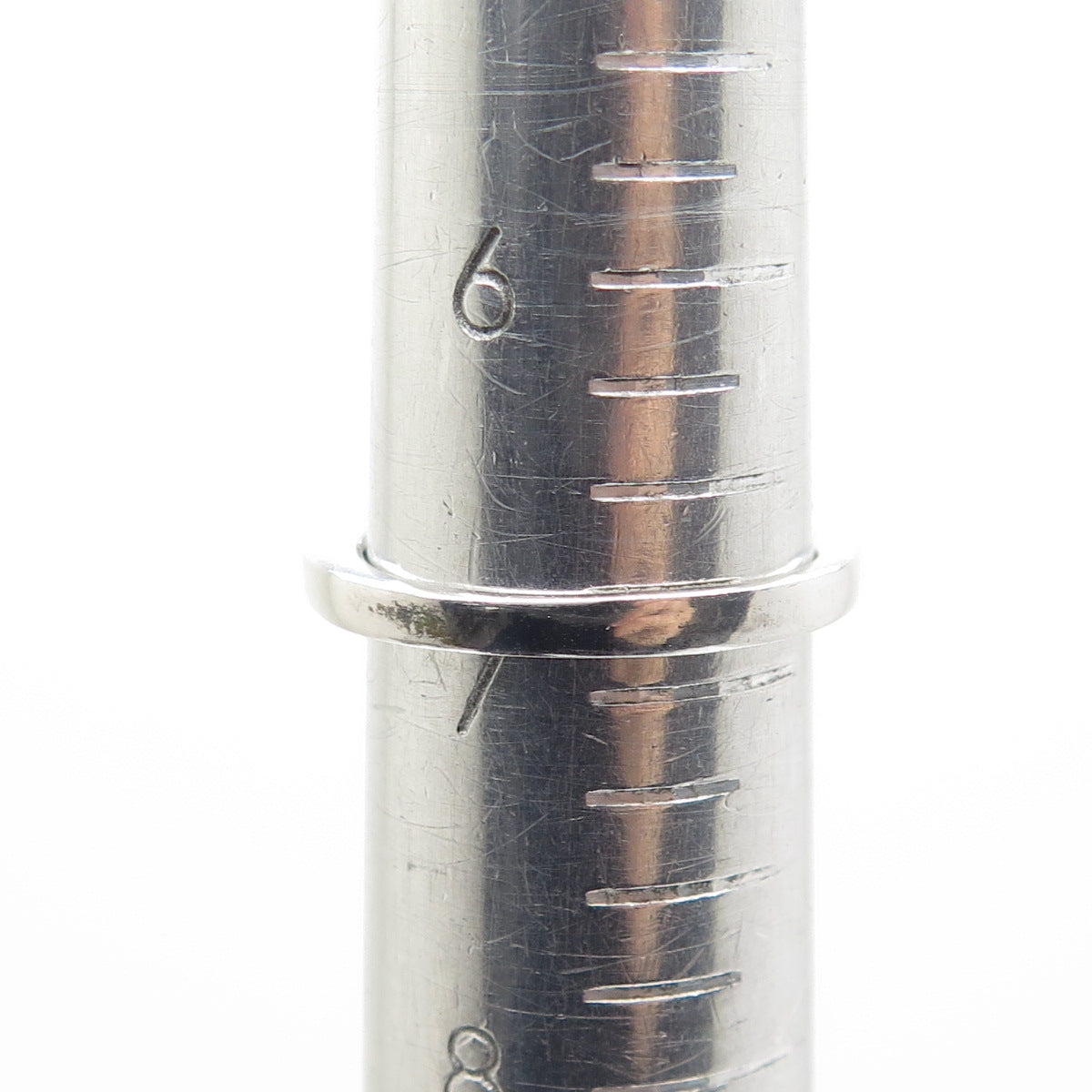 925 Sterling Silver Real Blue & White Topaz Ring Size 7