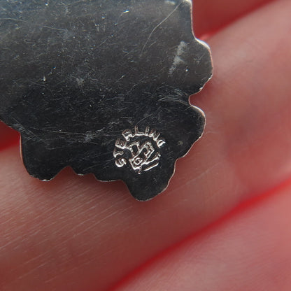 925 Sterling Silver Vintage Nelson's Dockyard Antigua Island Charm Pendant