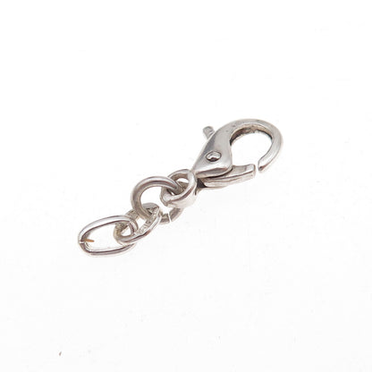 Milor 925 Sterling Silver Vintage Italy Bracelet / Necklace Lobster Lock Clasp