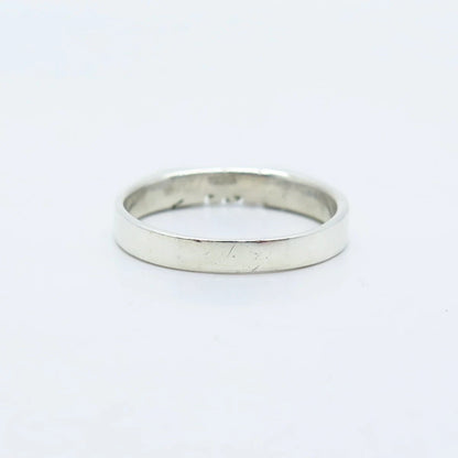 925 Sterling Silver Vintage "TRAE" Ring Size 6.75