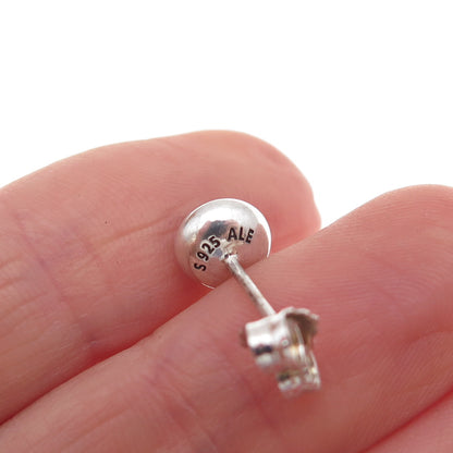 Pandora Sterling Silver Lab-Created Sapphire September Birthstone Stud Earrings