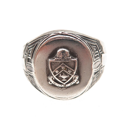 L.G. Balfour 925 Sterling Silver Antique Heights High School Ring Size 11