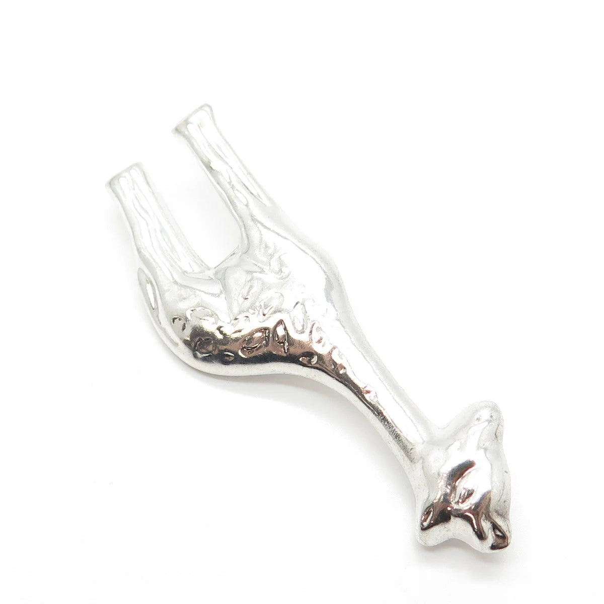 925 Sterling Silver Vintage Giraffe Pin Brooch