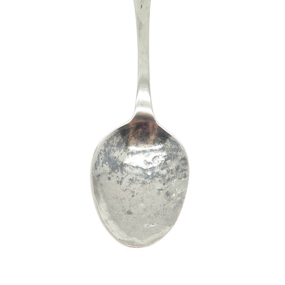 WILLIAM REEVE 925 Sterling Silver Antique Victorian Engraved Tea Spoon