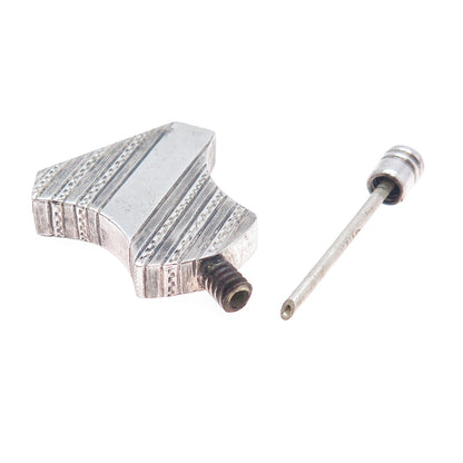 916 Silver Antique Art Deco European Perfume Bottle