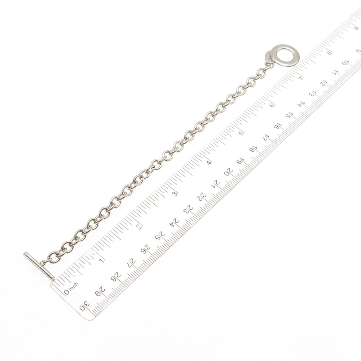 Wedgwood 925 Sterling Silver Vintage Cable Link Bracelet 6.75"