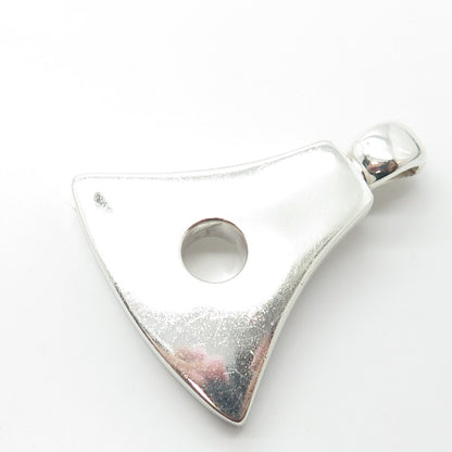 950 Silver Vintage Modernist Pendant