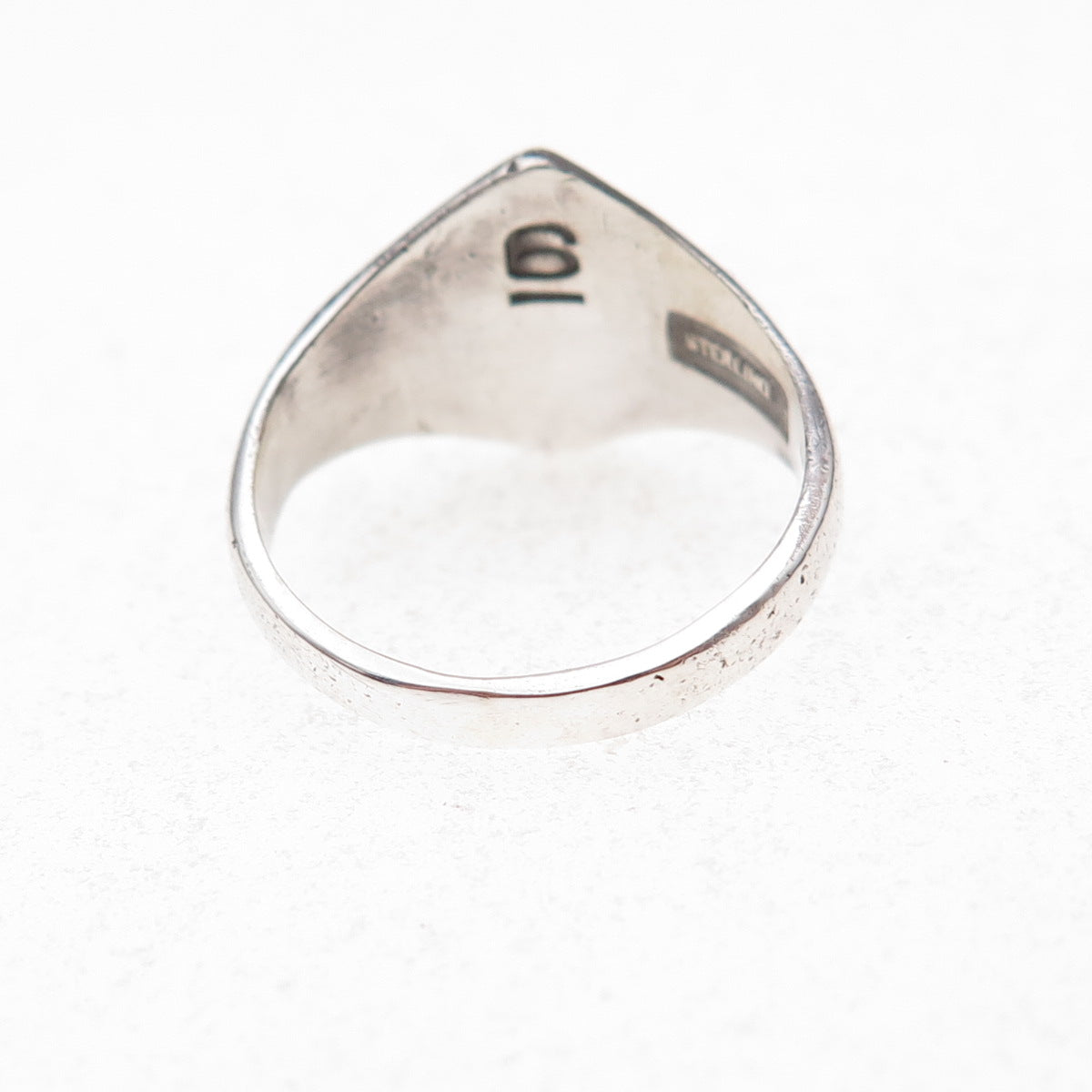 925 Sterling Silver Antique Art Deco Boy Scouts of America Ring Size 6