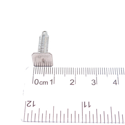 925 Sterling Silver Vintage Place Ville Marie Montreal Minimalist Charm Pendant