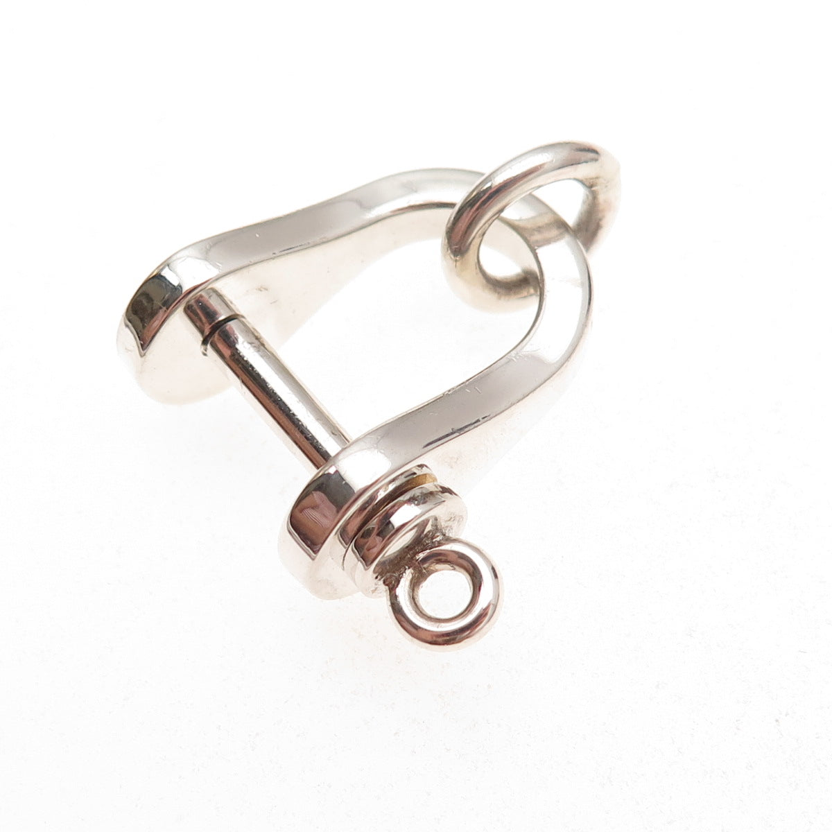 Tiffany & Co. 925 Sterling Silver Vintage Horseshoe Key Chain Ring