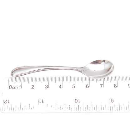 Webster Co. 925 Sterling Silver Antique Art Deco Salt & Spices Spoon