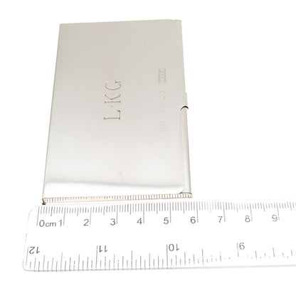 Tiffany & Co 1837 Collection 925 Sterling Vintage 1999 LKG Mono Card Case Holder