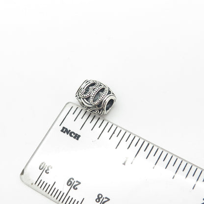 925 Sterling Silver Chamilia "30" Bead Charm
