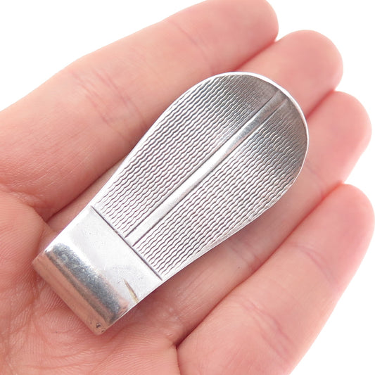 INDUSTRIA ARGENTINA 925 Sterling Silver Vintage Modernist Money Clip