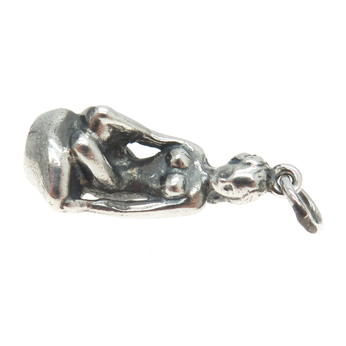 VISCANDIA SCHOMACKER 925S Sterling Silver Vintage Denmark Mermaid Charm Pendant