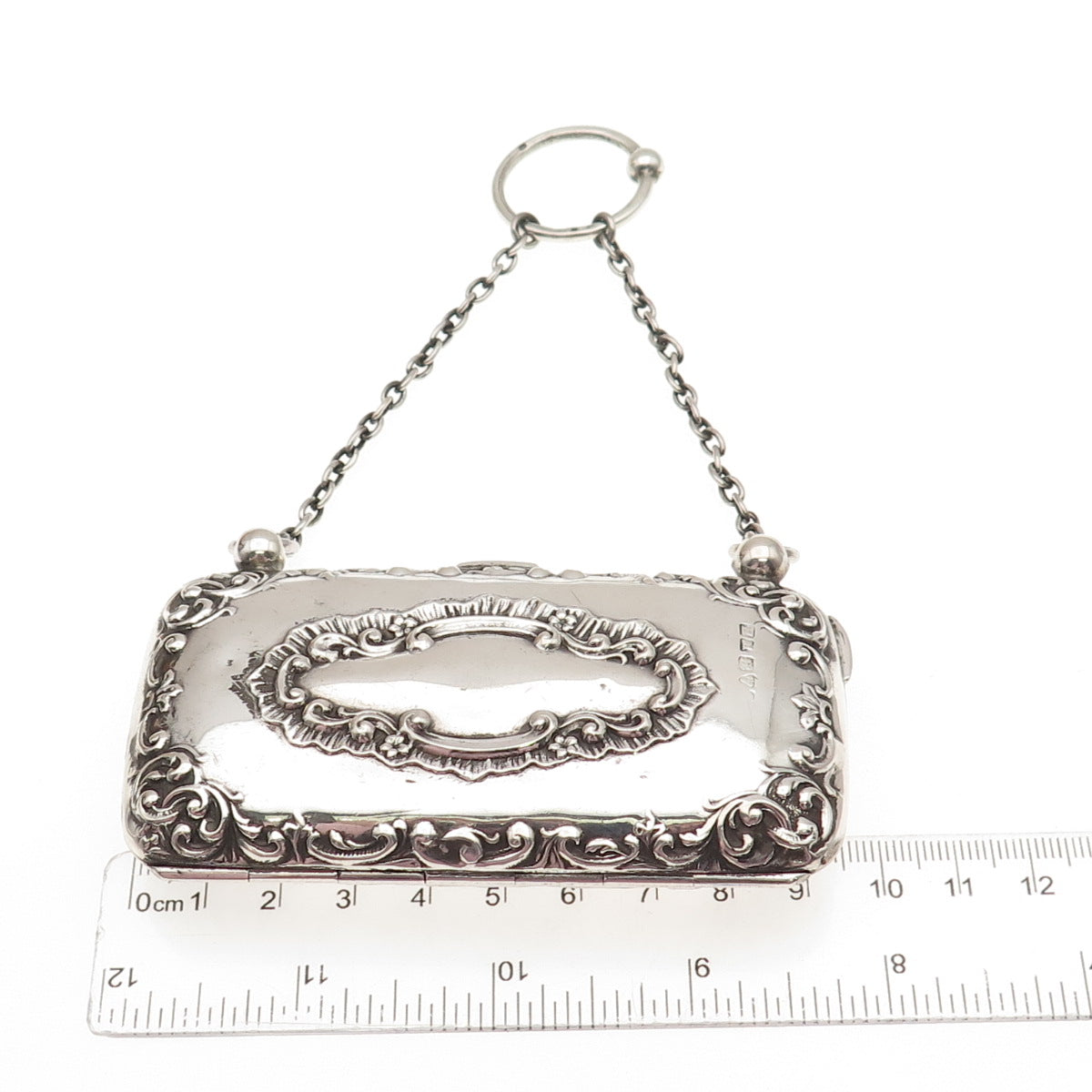 Henry Matthews 925 Sterling Silver Antique 1900s Chester Chatelaine Coin Purse