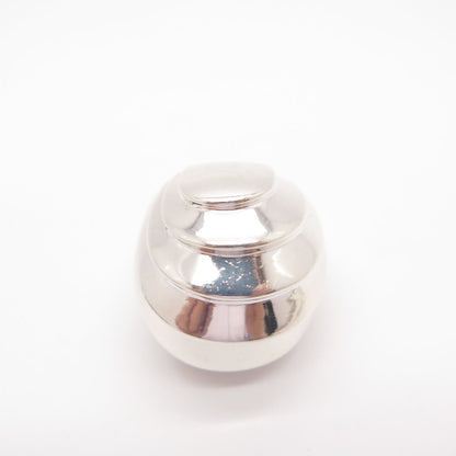 925 Sterling Silver Vintage Ribbed Domed Ring Size 7