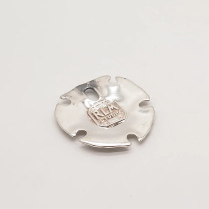 925 Sterling Silver Vintage Robert Lee Morris Modernist Slide Pendant