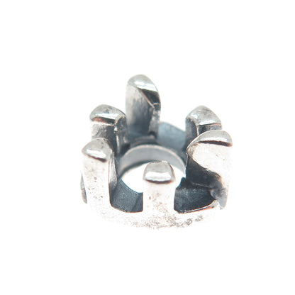 CHAMILIA 925 Sterling Silver Letter F Initial Bead Charm