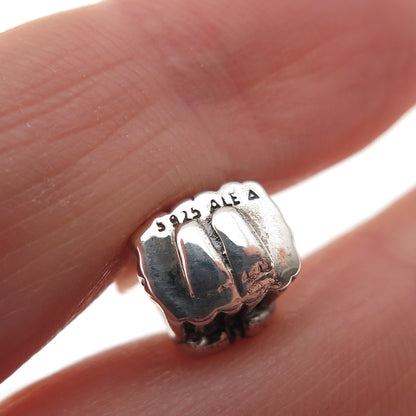 Pandora 925 Sterling Silver Angel of Hope Slide Bead Charm