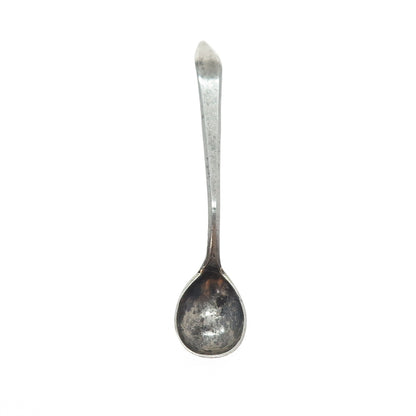 875 Silver Antique Art Deco Estonia Salt & Spices Spoon