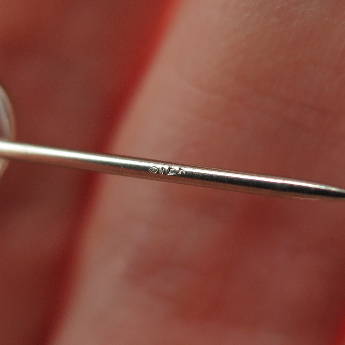 925 Sterling Silver Vintage 01 01 00 Mark Of The Millennium Pin Brooch