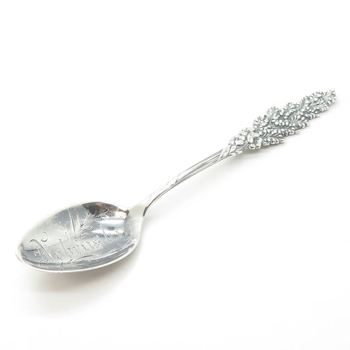 925 Sterling Silver Vintage Reed & Barton Harlequin "Nebraska" State Spoon