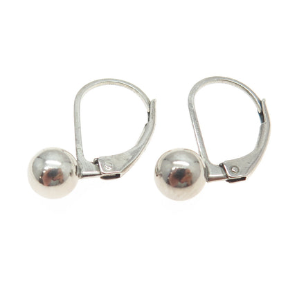 925 Sterling Silver Ball Drop Earrings