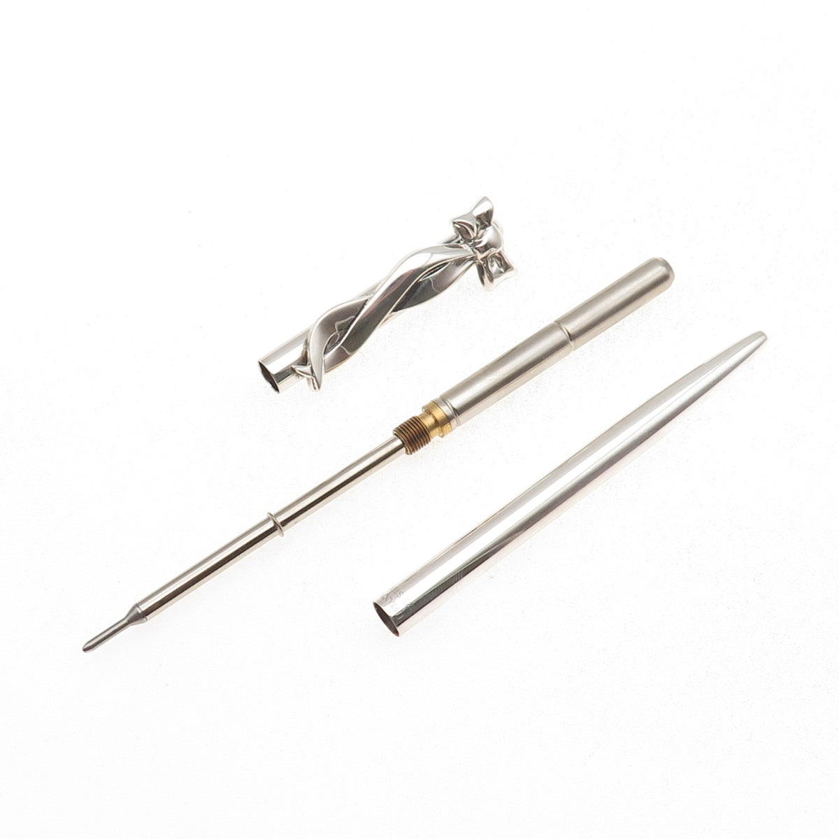 Tiffany & Co. 925 Sterling Silver Vintage Germany Bow Ballpoint Pen