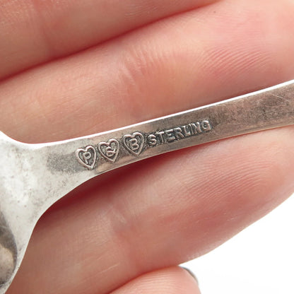 925 Sterling Silver Vintage Paye & Baker Steel Pier Atlantic City Tea Spoon