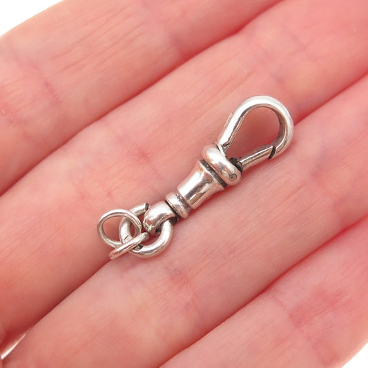Samuel Smith Sterling Silver Antique 1902 Birmingham Bracelet / Necklace Lock