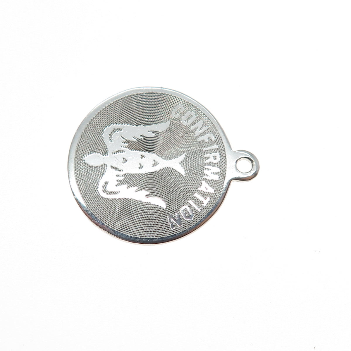 Charm Craft 925 Sterling Silver Vintage Confirmation Pendant