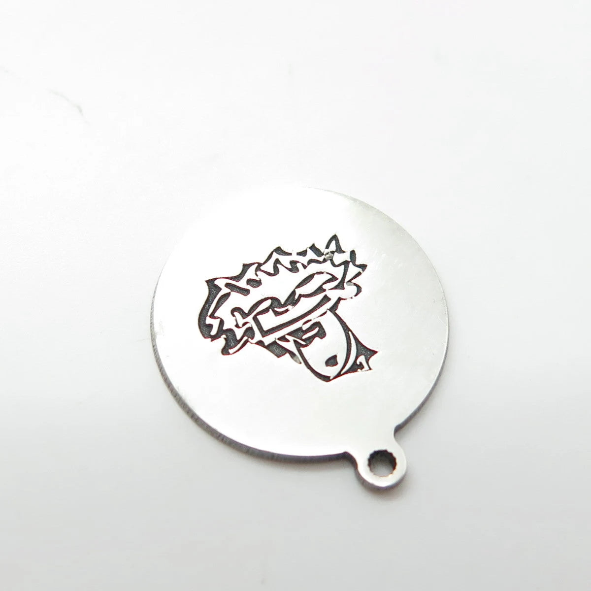 925 Sterling Silver USA Two In Town Nestling Bird Charm Pendant