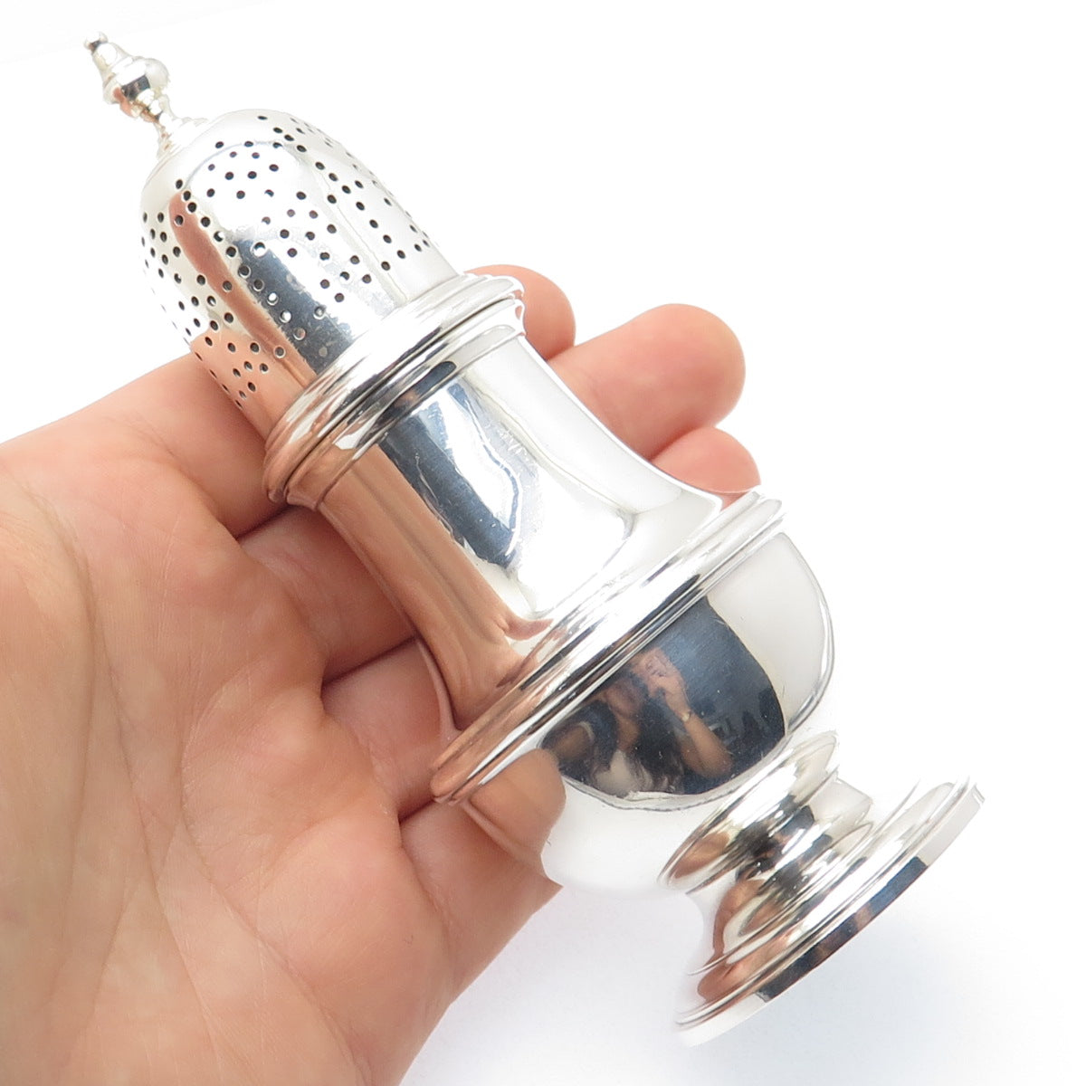 TIFFANY & CO MAKERS Sterling Silver Antique Art Deco Salt & Pepper Shaker #22690