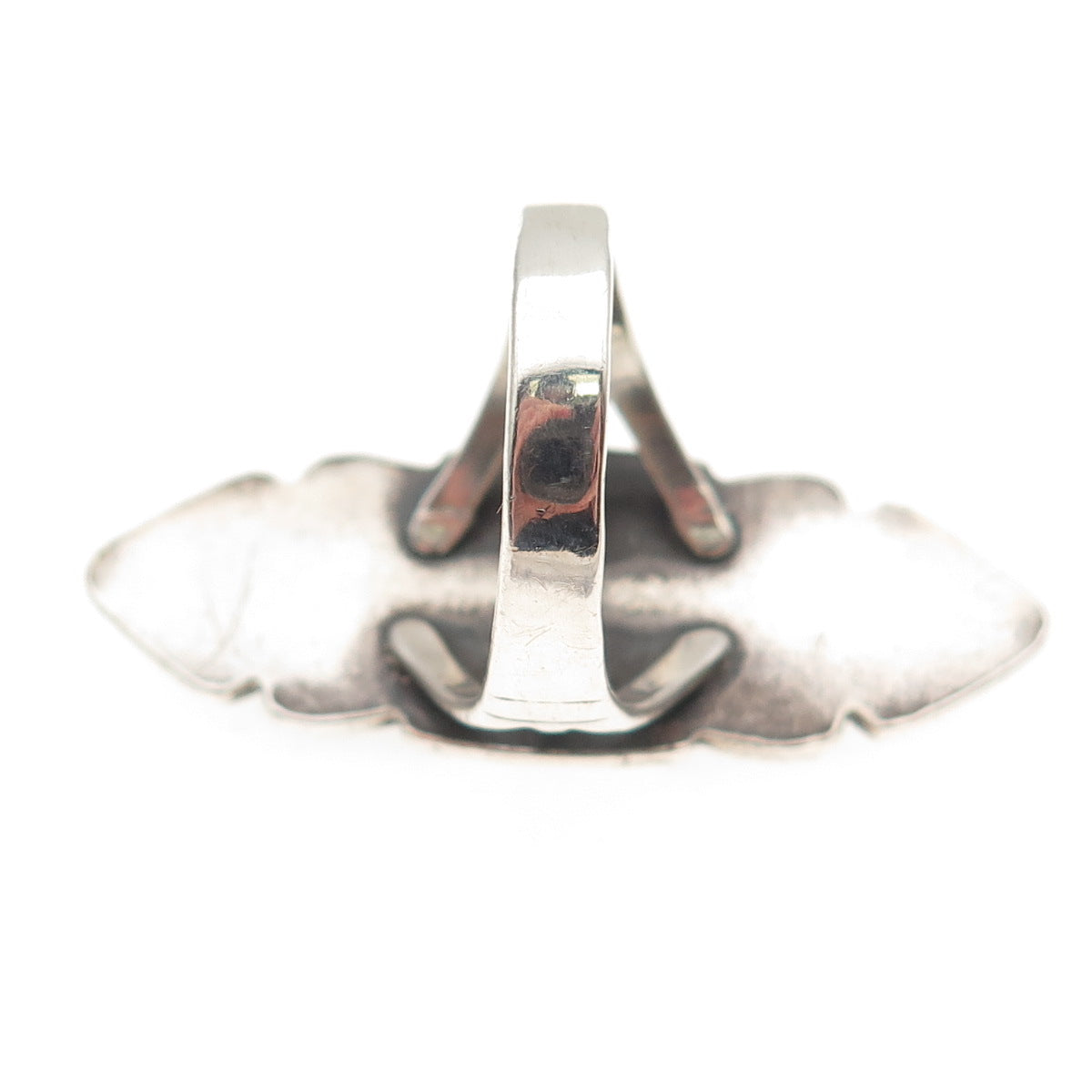Bell Trading Post Old Pawn 925 Sterling Silver Vintage Turquoise Ring Size 7.25